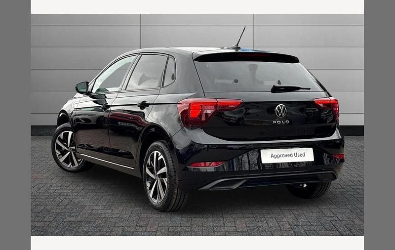 Used VW Polo Match 95 HP (69 kW) 2025 Black Hatchback