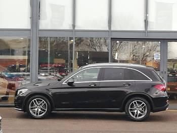 Used Mercedes GLC220 AMG line 170 HP (125 kW) 2018 Black SUV