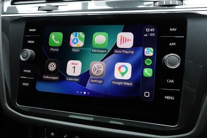 Used VW Tiguan R-line 150 HP (110 kW) 2020 Black SUV