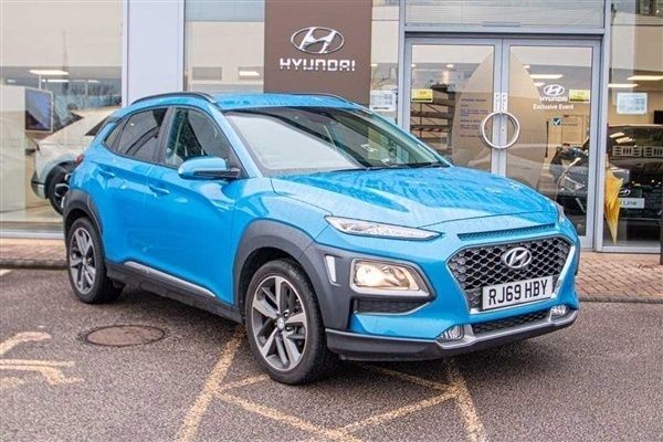 Blue Used 2019 Hyundai Kona Premium SUV | £10,985 (Fair price) - Image 1/1