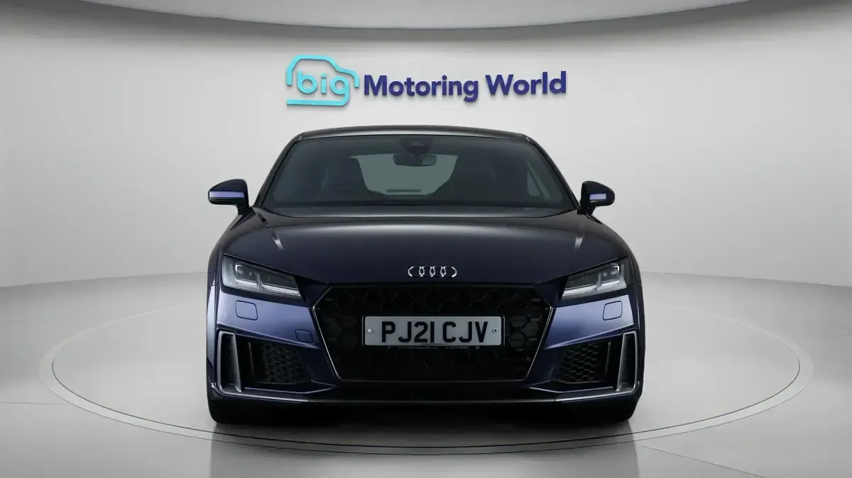 Used Audi TT S-Line 245 HP (180 kW) 2021 Blue Coupe