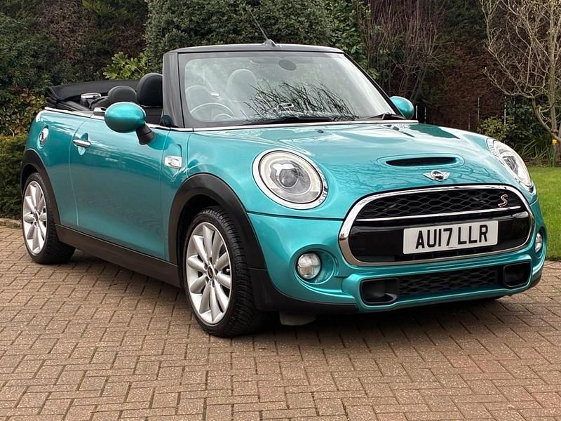 Used Mini Cooper S Cabriolet 2017 Turquoise Cabriolet