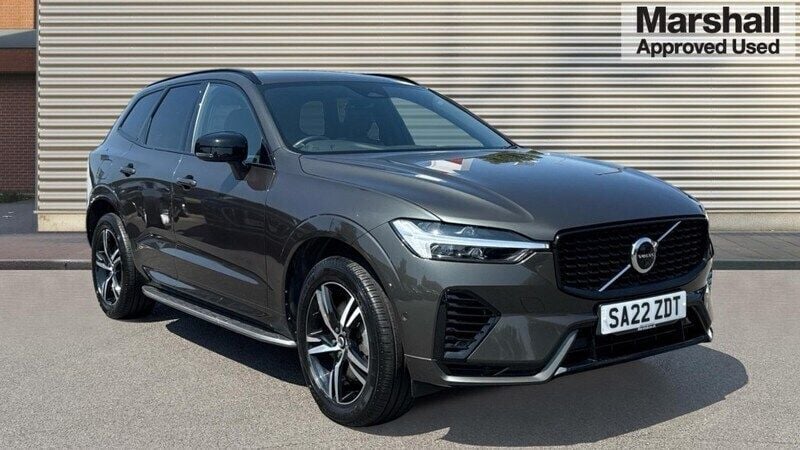 Grey Used 2022 Volvo XC60 R-Design SUV | £29,045 (Fair price) - Image 1/4