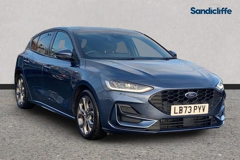 Used Ford Focus ST-Line 2023 Blue Hatchback