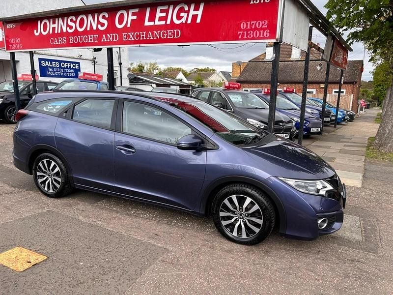 Used Honda Civic SE Plus 120 HP (88 kW) 2017 Blue Estate