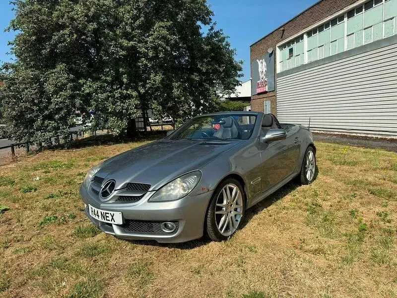 Used Mercedes SLK200 2009 Silver Cabriolet