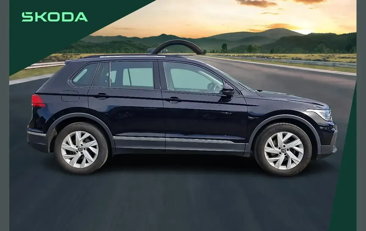 Usado VW Tiguan Life 150 CV (110 kW) 2022 Negro SUV