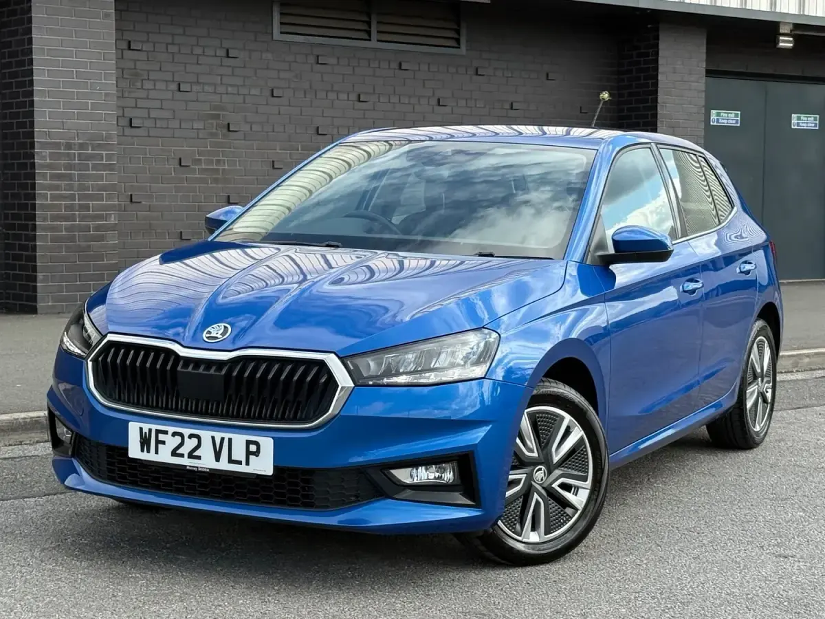 Used Skoda Fabia SE L 2022 Blue Hatchback