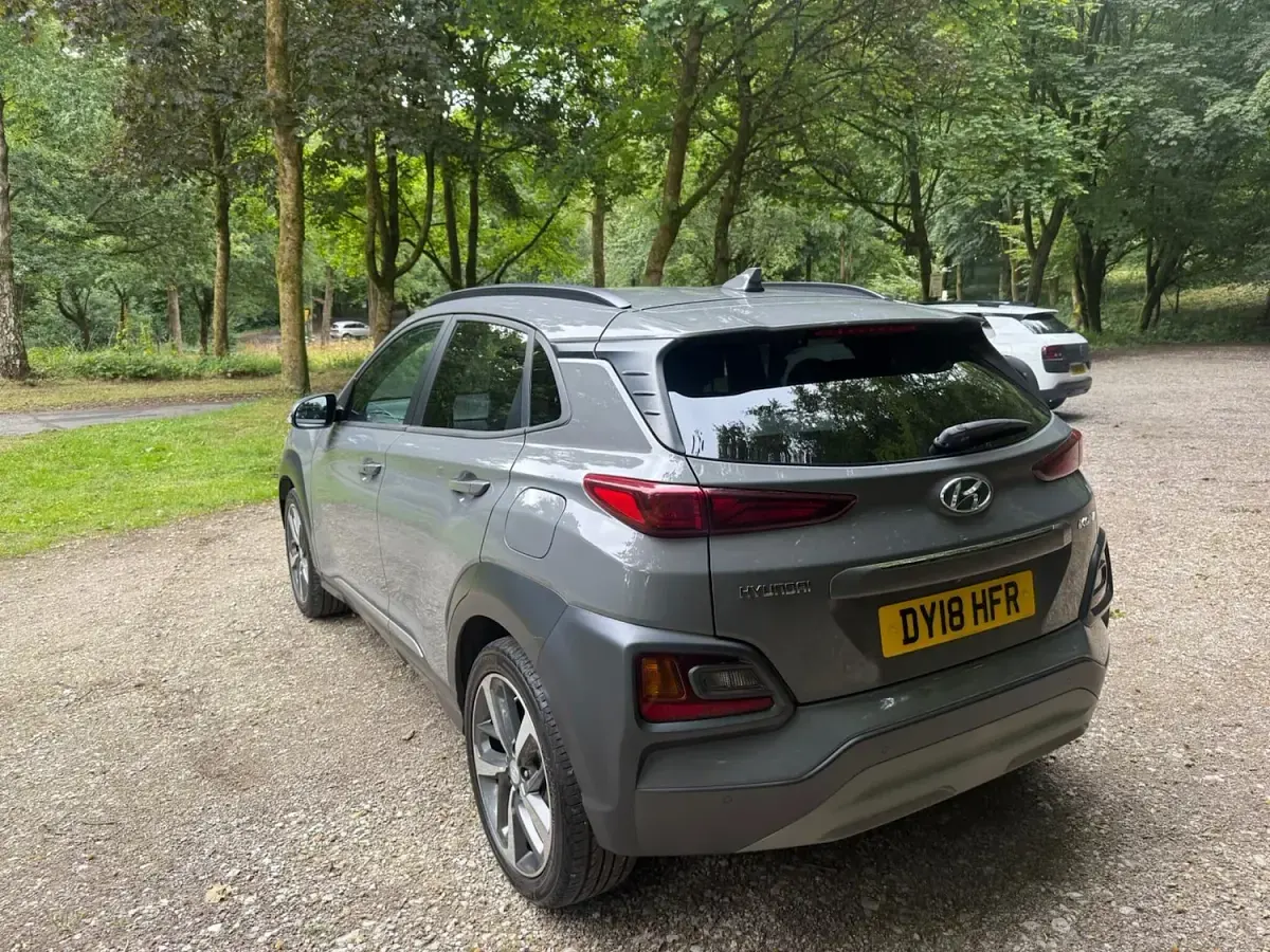 Used Hyundai Kona Premium 2018 Grey SUV
