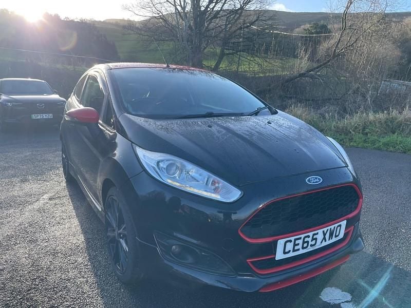 Used Ford Fiesta Zetec 2015 Black Hatchback