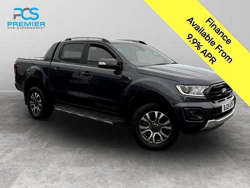 Grey Used 2021 Ford Ranger Wildtrack Pickup | £18,800 (Good price) - Image 1/3