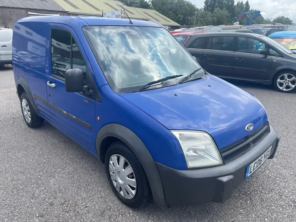 Used Ford Transit 75 HP (55 kW) 2006 Blue Van
