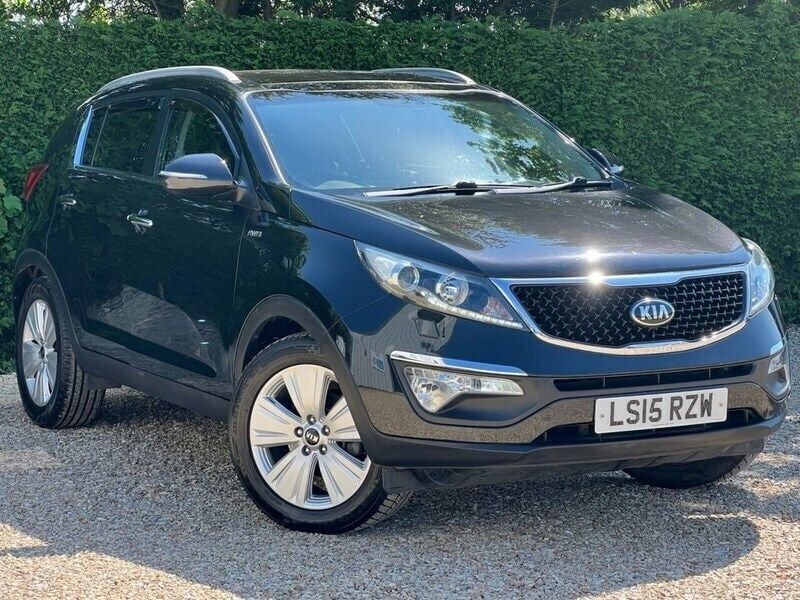 Black Used 2015 Kia Sportage 2 SUV | £8,997 (Super price) - Image 1/4