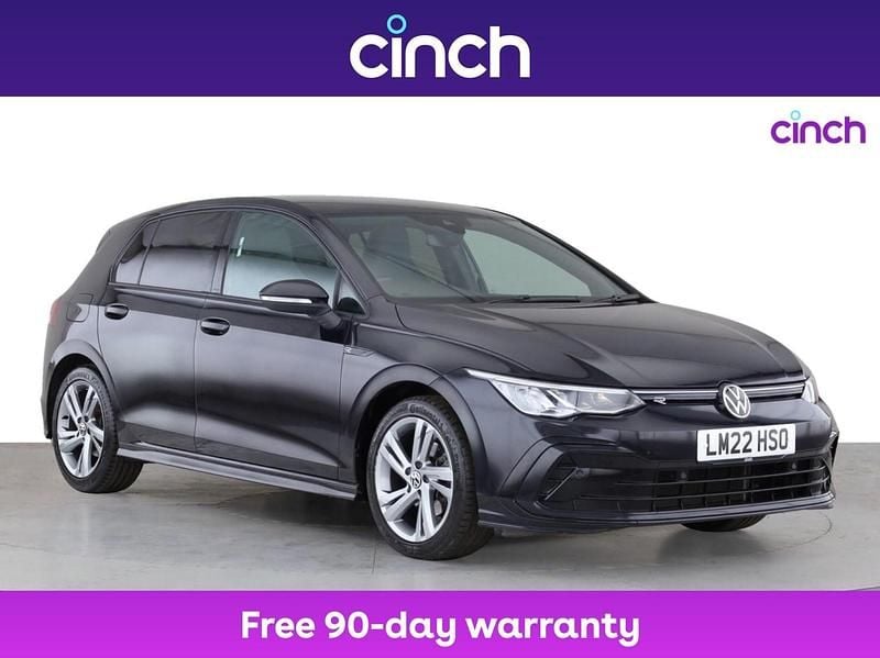 Black Used 2022 VW Golf VIII R-line Hatchback | £19,849 (A bit pricey) - Image 1/3