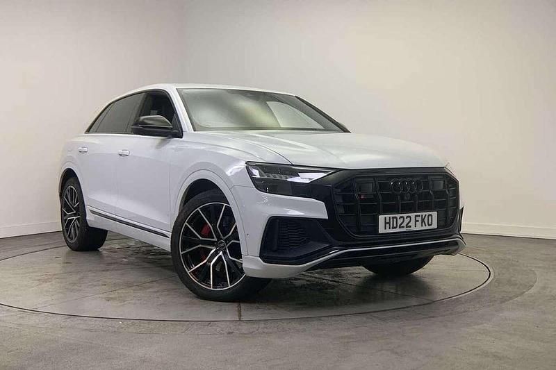 White Used 2022 Audi SQ8 Black Edition SUV | £52,300 (Fair price) - Image 1/4