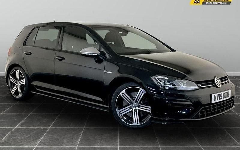 Black Used 2019 VW Golf VII R Hatchback | £22,195 (Super price) - Image 1/2