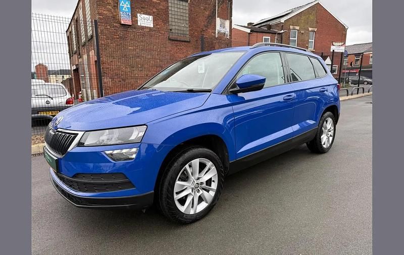 Used Skoda Karoq SE Technology 147 HP (108 kW) 2020 Energy blue SUV