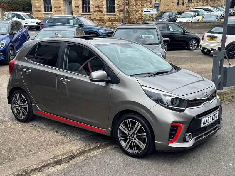Used Kia Picanto GT-Line S 83 HP (61 kW) 2020 Silver Hatchback