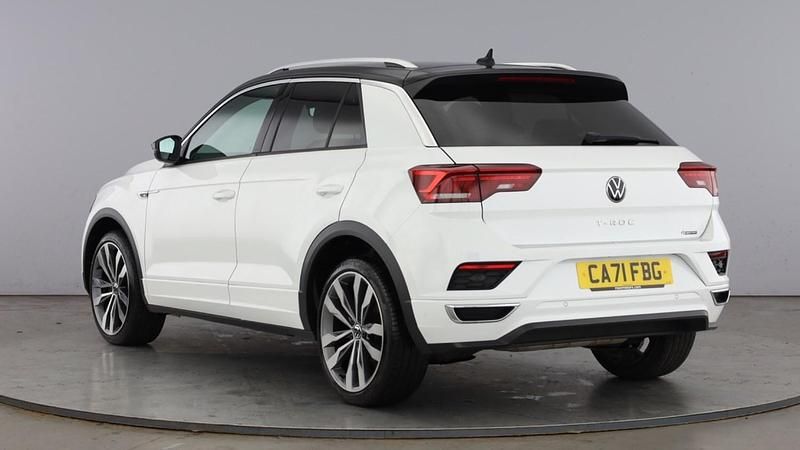Used VW T-Roc R-line 190 HP (139 kW) 2021 White SUV