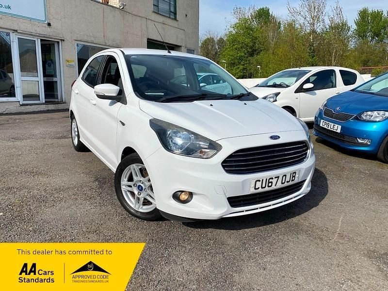 Used Ford Ka Plus Zetec 2017 White Hatchback