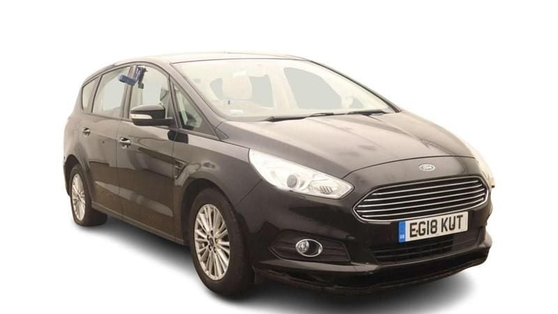Used Ford S-MAX Zetec 150 HP (110 kW) 2018 Black MPV