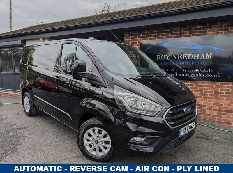 Black Used 2022 Ford Transit Custom Limited Van | £15,990 (Fair price) - Image 1/3