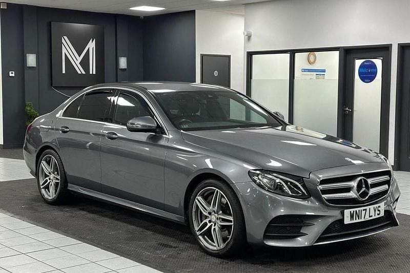 Grey Used 2017 Mercedes E350 AMG line Sedan | £13,500 (Fair price) - Image 1/1