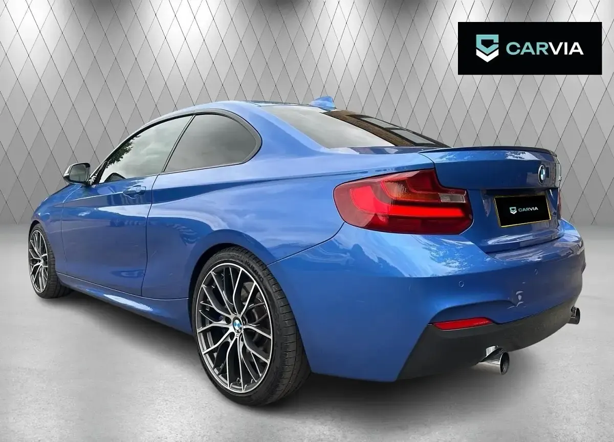 Used BMW M235 Comfort Edition 326 HP (239 kW) 2015 Blue Coupe