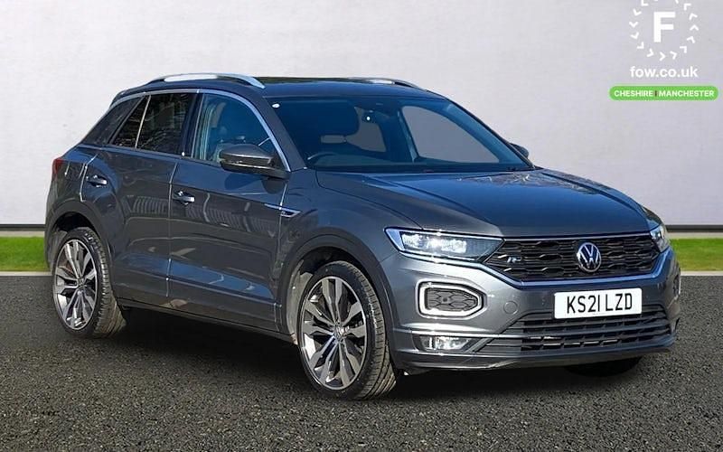 Used VW T-Roc R-line 150 HP (110 kW) 2020 Grey SUV