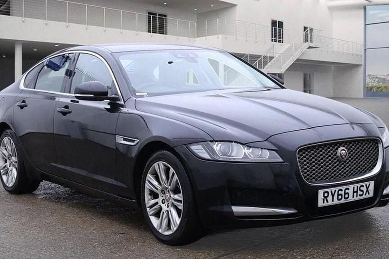 Black Used 2017 Jaguar XF Portfolio Sedan | £8,990 (Good price) - Image 1/1
