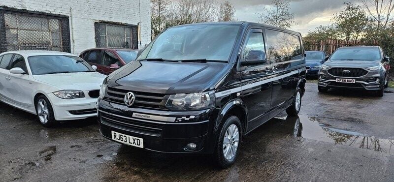Black Used 2013 VW T5 Highline Van | £8,995 - Image 1/4