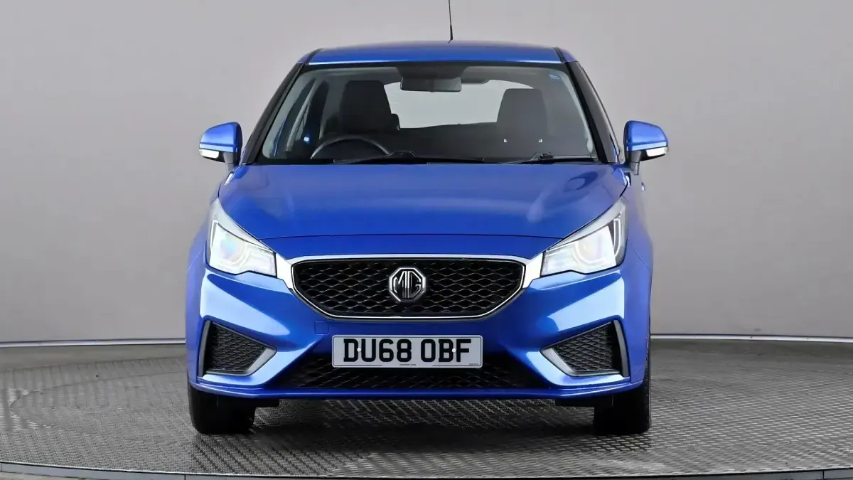 Usado MG MG3 Excite 106 HP (77 kW) 2018 Azul Citadino