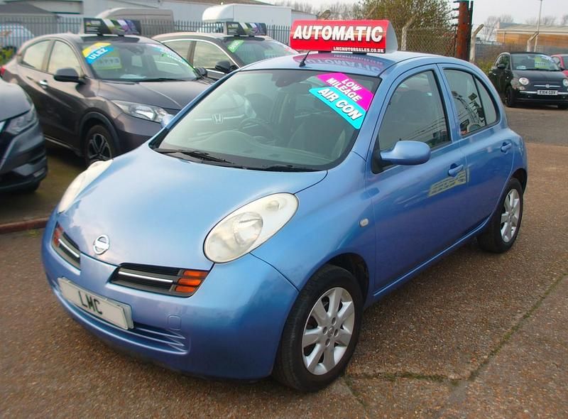 Used Nissan Micra SE 80 HP (58 kW) 2004 Blue Hatchback
