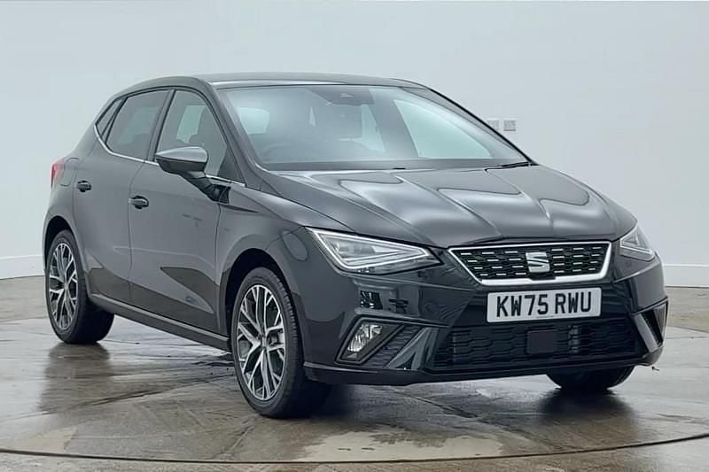 New Seat Ibiza XCELLENCE 95 HP (69 kW) 2025 Black Hatchback
