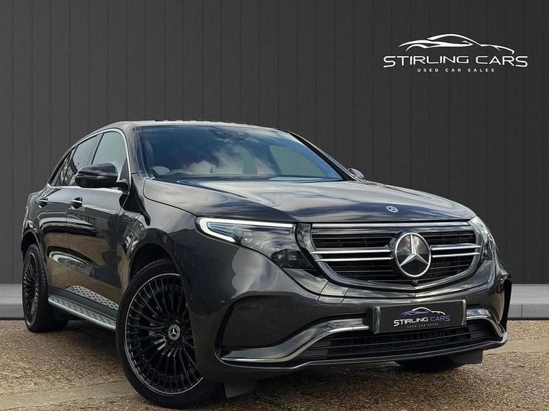 Grey Used 2021 Mercedes EQC400 AMG line SUV | £28,989 (Fair price) - Image 1/4