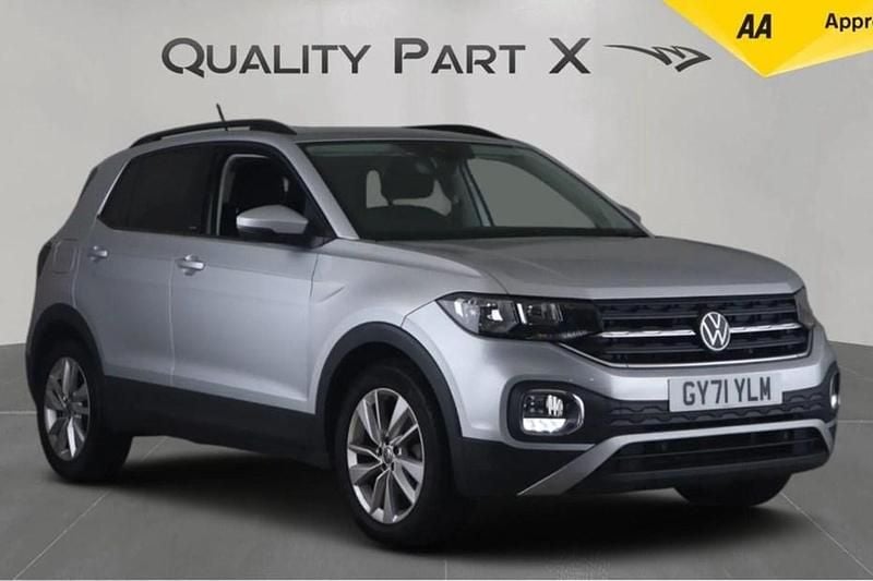 Silver Used 2021 VW T-Cross Active SUV | £16,149 (Fair price) - Image 1/1
