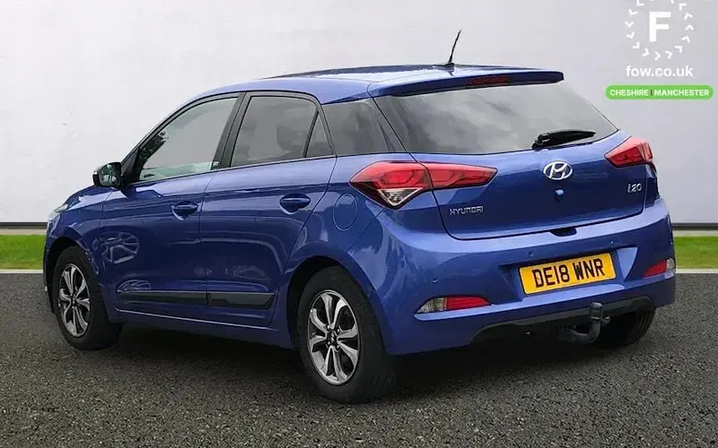 Used Hyundai i20 GO! 84 HP (61 kW) 2018 Blue Hatchback