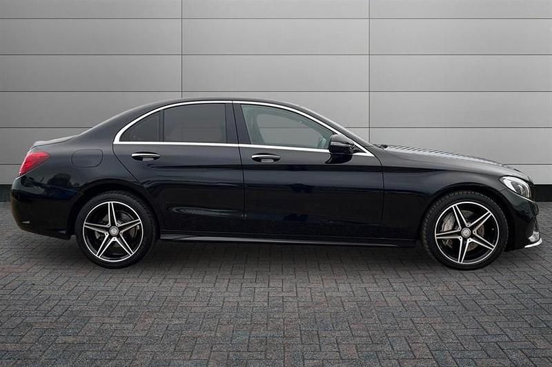 Used Mercedes C250 AMG Line Premium 204 HP (150 kW) 2016 Black Sedan