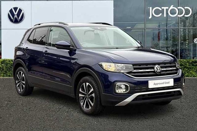 Blue Used 2020 VW T-Cross United SUV | £15,329 (Fair price) - Image 1/4
