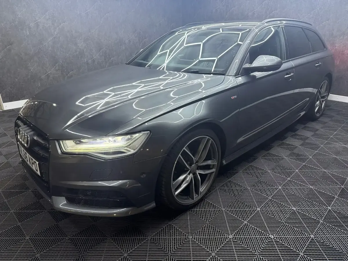 Used Audi A6 Black Edition 190 HP (139 kW) 2016 Grey Estate