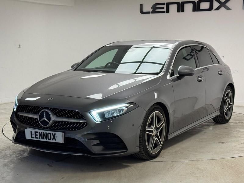 Used Mercedes A250 AMG Line Premium 224 HP (164 kW) 2019 Grey Hatchback