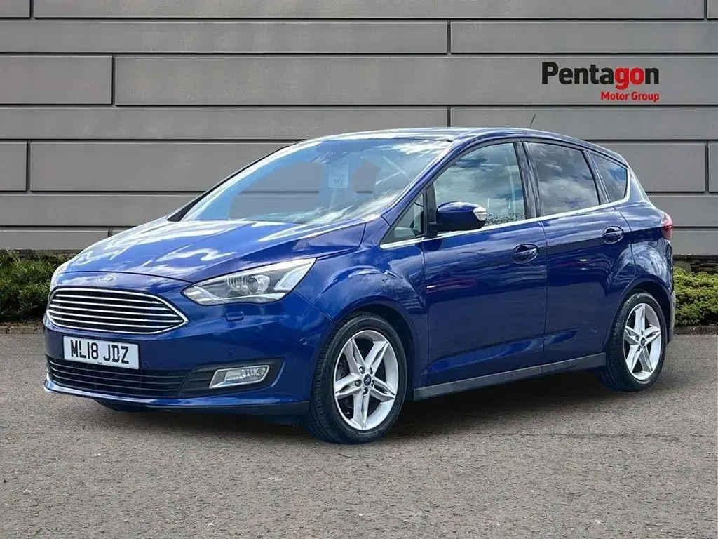 Used Ford C-MAX Titanium X 123 HP (90 kW) 2018 Blue MPV