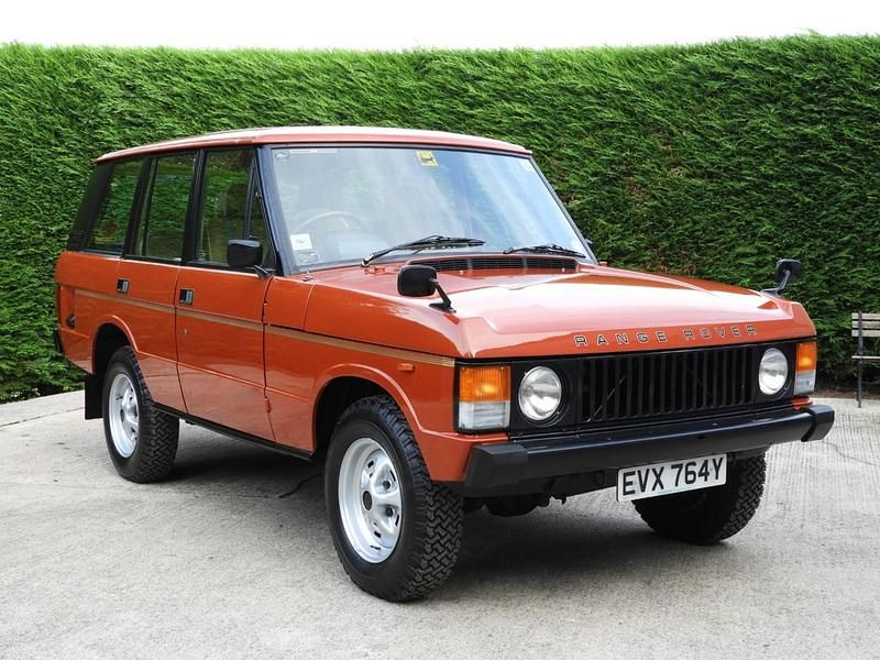 Used Land Rover Range Rover Classic 1982 Red Sedan