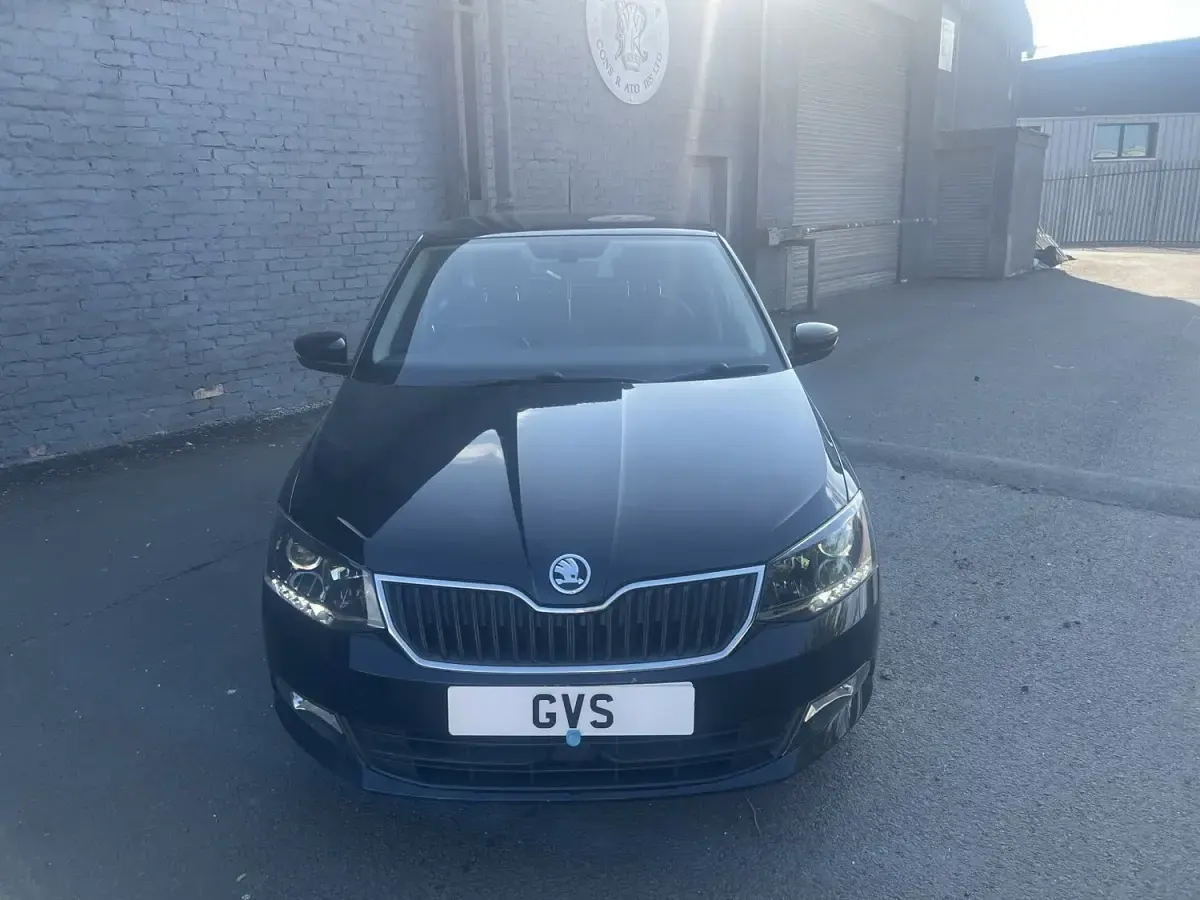 Used Skoda Fabia SE L 90 HP (66 kW) 2017 Black Hatchback