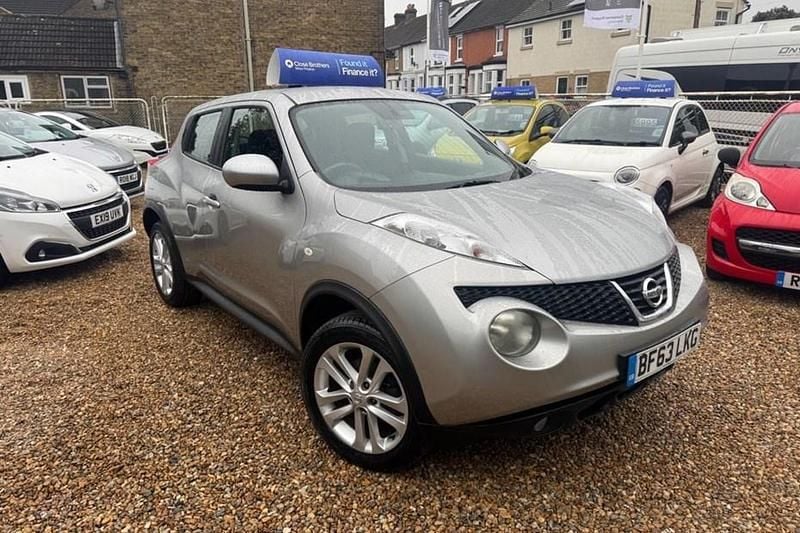 Silver Used 2013 Nissan Juke Acenta SUV | £5,650 (Good price) - Image 1/1