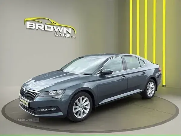 Used Skoda Superb SE 150 HP (110 kW) 2022 Grey Hatchback