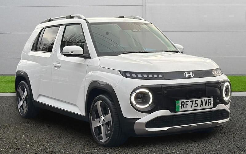New Hyundai Inster 85 kW (116 HP) 2025 White Hatchback