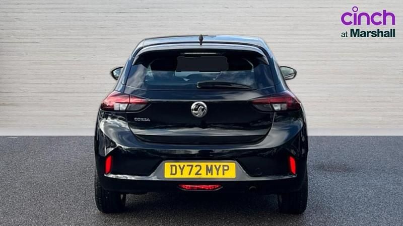 Used Vauxhall Corsa Design Edition 75 HP (55 kW) 2022 Black Hatchback