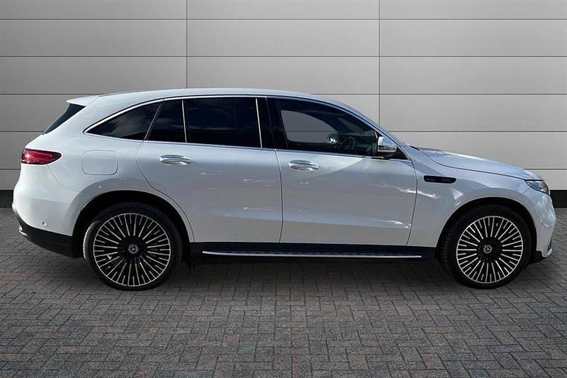 Used Mercedes EQC400 AMG Line Premium 300 kW (408 HP) 2022 Polar white SUV