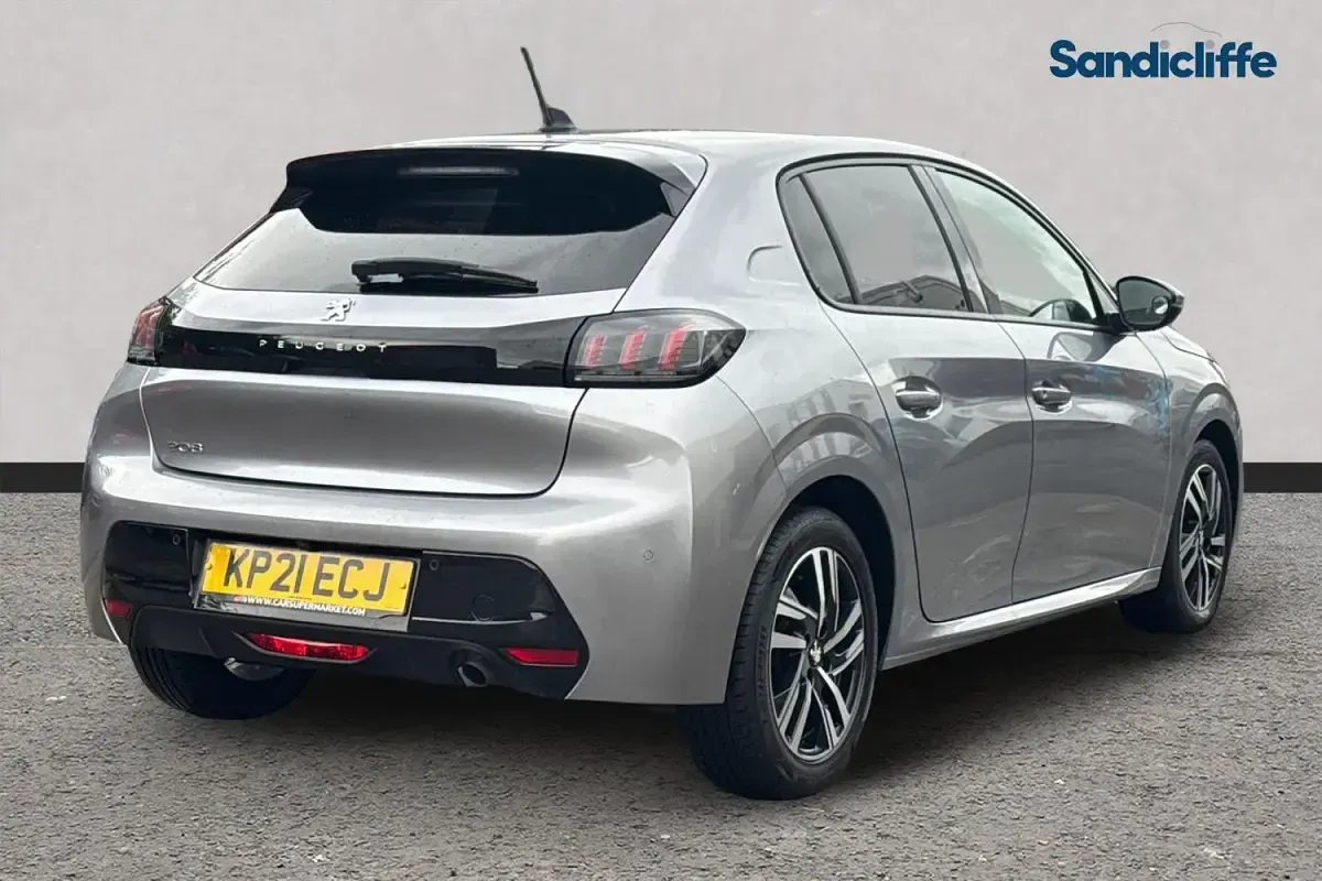 Used Peugeot 208 Allure Premium 102 HP (75 kW) 2021 Grey Hatchback